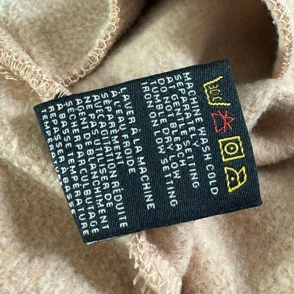 Brunette the label sweatpants Womens Sz M/L Blonde Peach jogger Track Pants - Picture 10 of 10